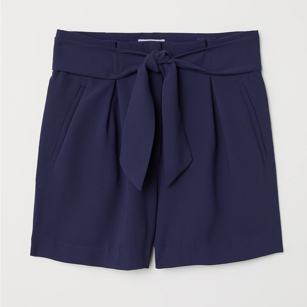 H&M | High Waist Shorts with Tie